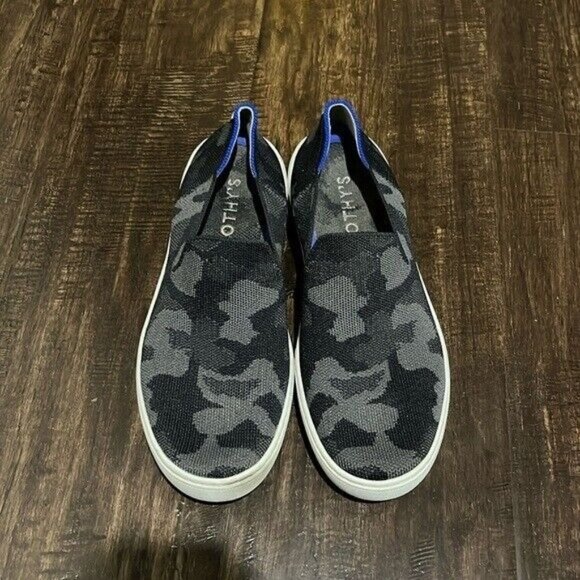 Rothy's Shoes - Rothys black gray camo sneakers size 9